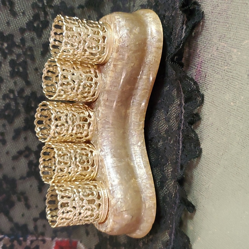 Antique lipstick holder.  Hollywood Regency style D